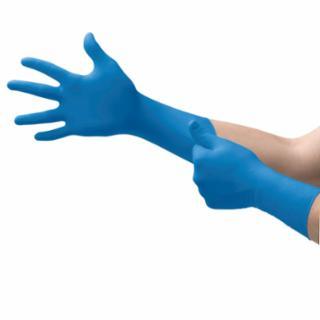 SG-375 SafeGrip® SG-375 Examination Gloves, Natural Rubber Latex, Blue 10/CASE
