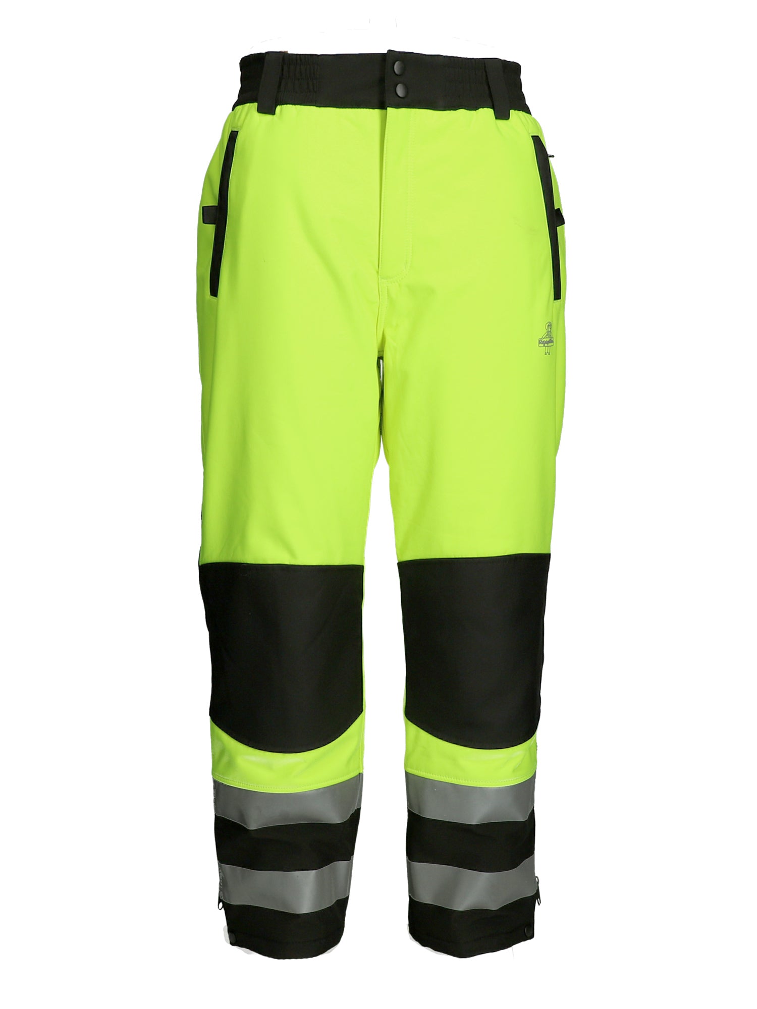 Refrigiwear 7496 HiVis Insulated Softshell Pants Lime