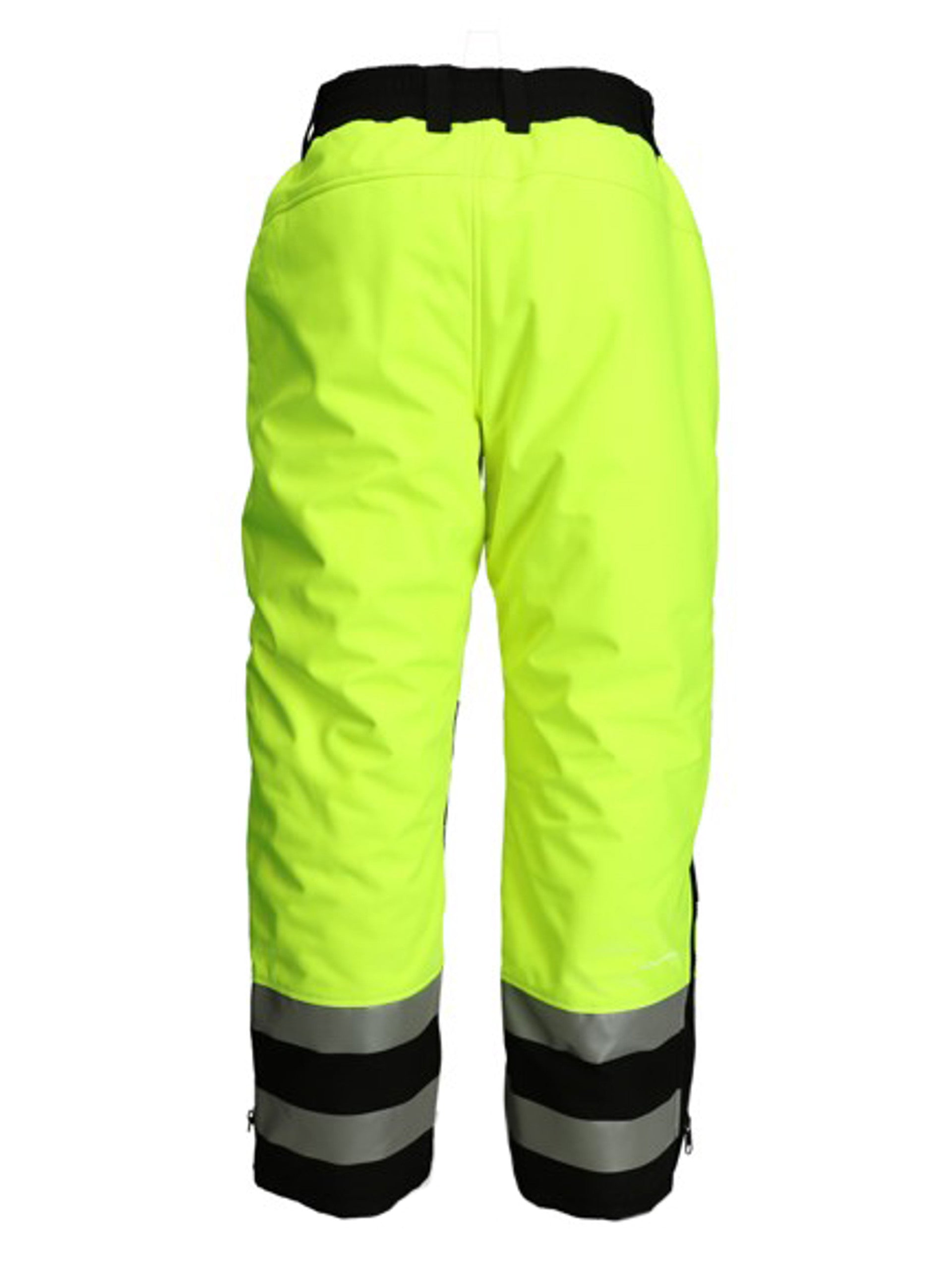 Refrigiwear 7496 HiVis Insulated Softshell Pants Lime