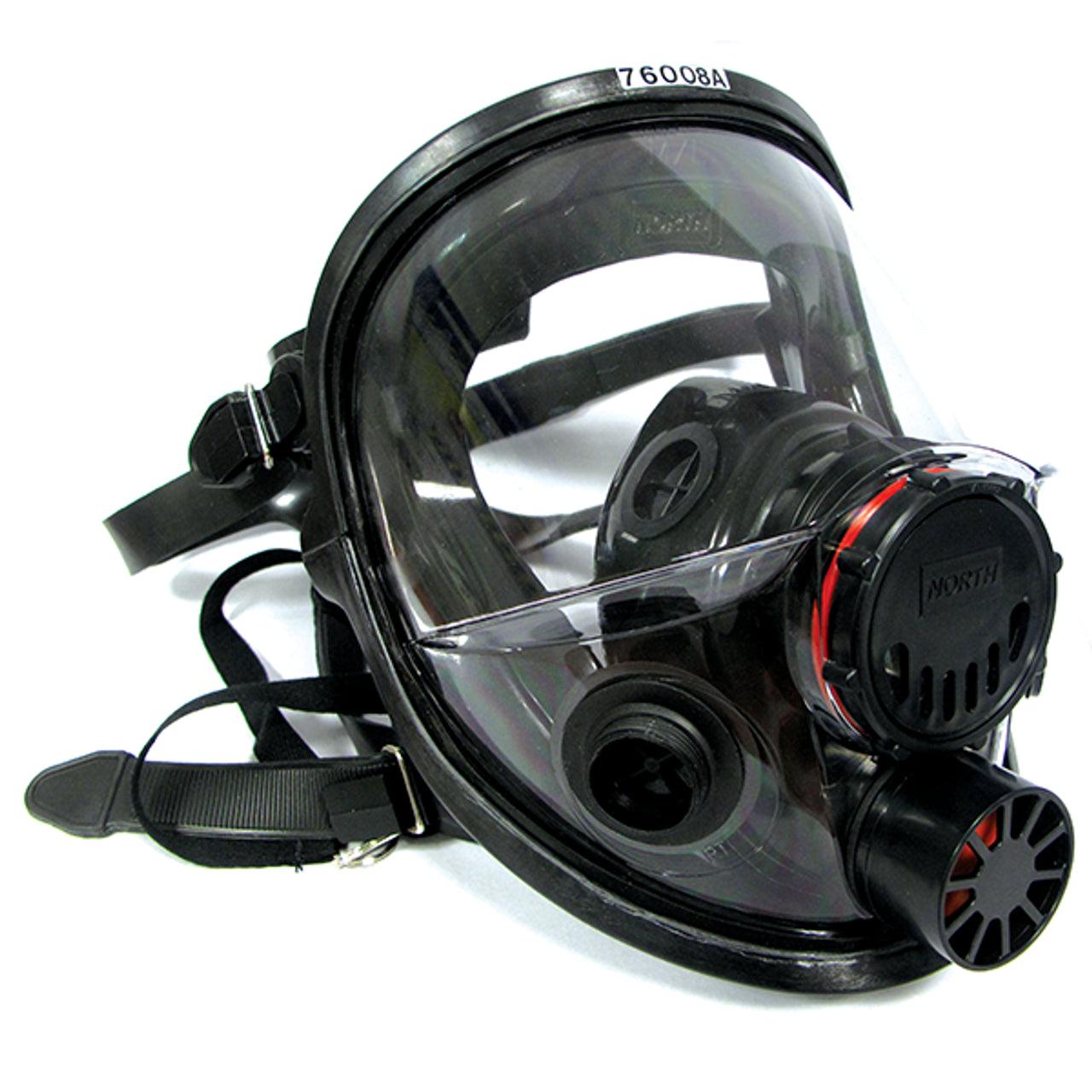 Honeywell North 760008A 7600 Series Silicone Full Facepiece Respirator, Silicone