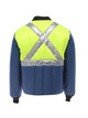 Refrigiwear 8225 HiVis Cooler Wear™ Jacket Lime/Navy