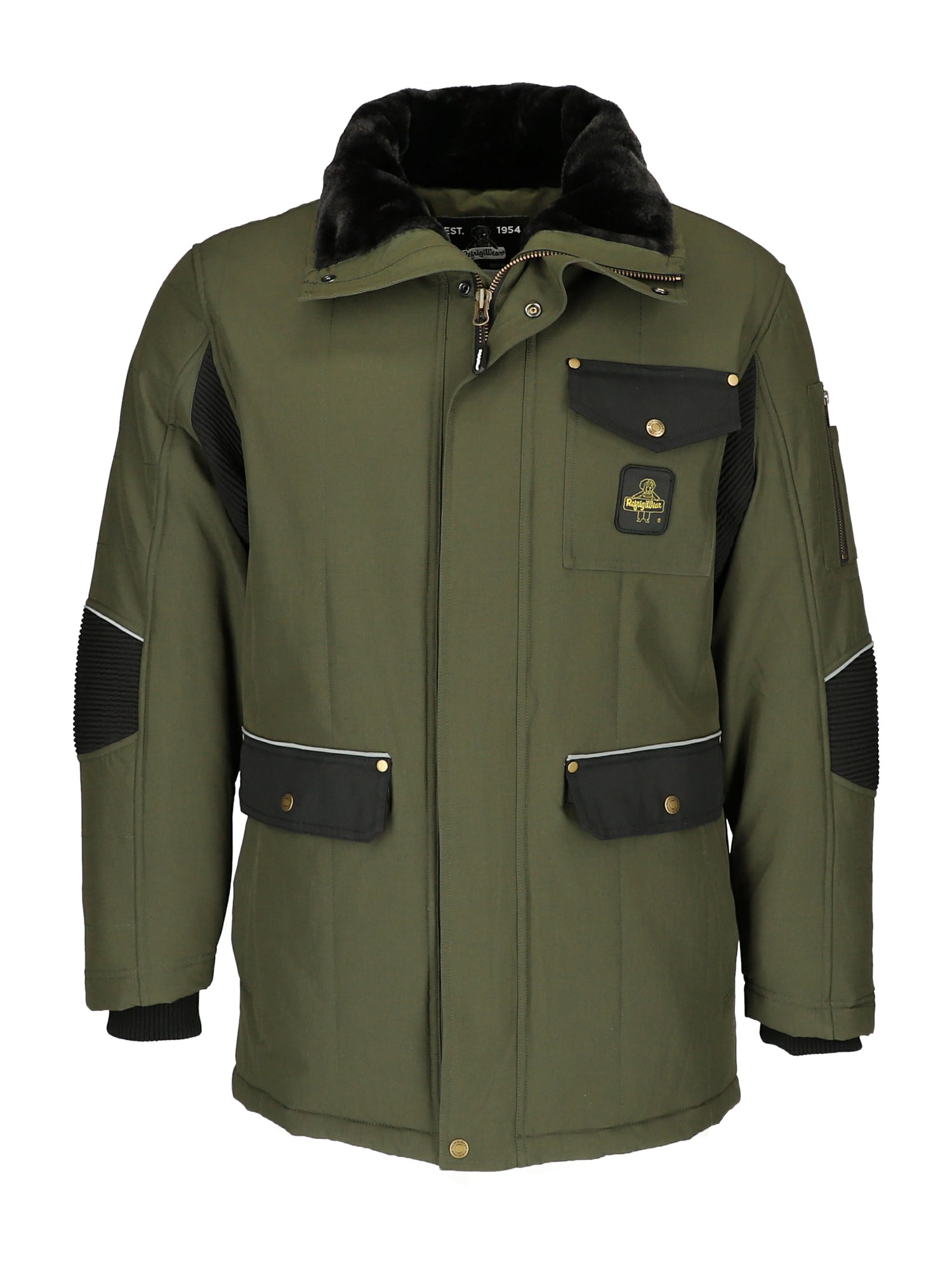 Refrigiwear 8354 54 Gold Jacket Green