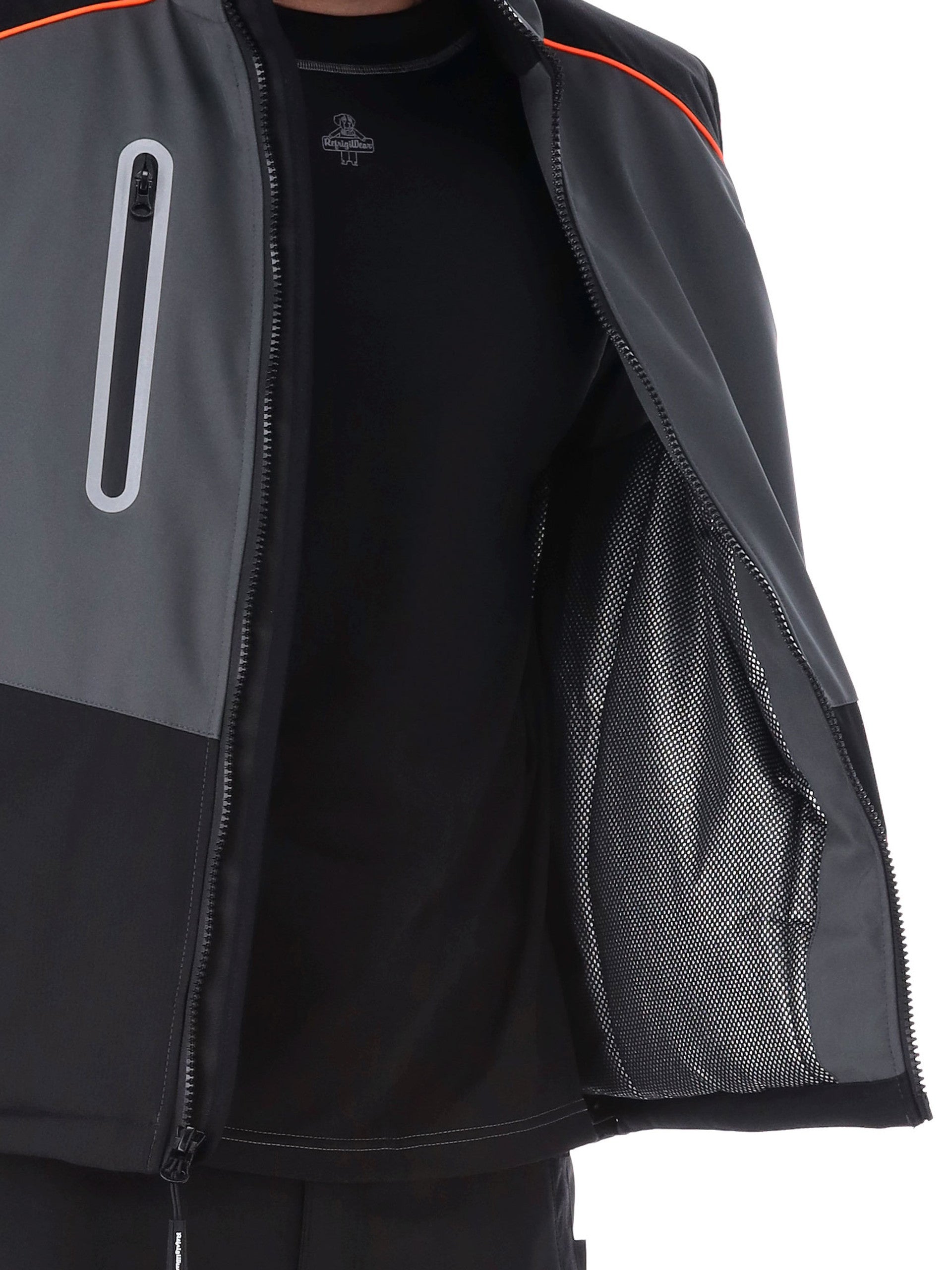 Refrigiwear 8640 PolarForce® Vest Black/Charcoal