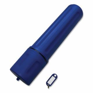 Best Welds Rod Storage Tube, 10 lb Capacity, High Impact Polyethylene, 14 in L, Blue