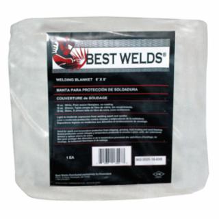 Best Welds Welding Blanket, 8 ft X 6 ft, Fiberglass, Tan, 18 oz