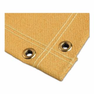 Best Welds Welding Blanket, 10 ft W, 10 ft L, Fiberglass, Yellow, -40° F to 300° F