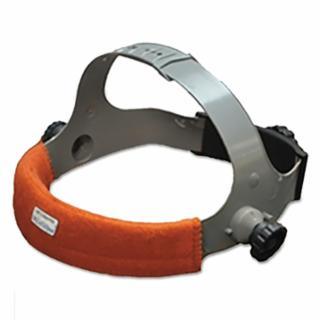 Best Welds Headgear Sweatband, 8-1/2 in L x 1-1/4 in W, Orange, Pack of 2