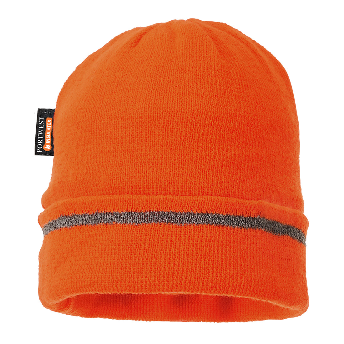 Portwest B023 Reflective Trim Knit Hat Insulatex Lined