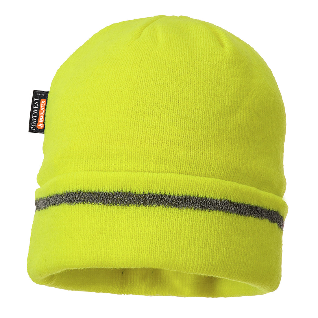 Portwest B023 Reflective Trim Knit Hat Insulatex Lined