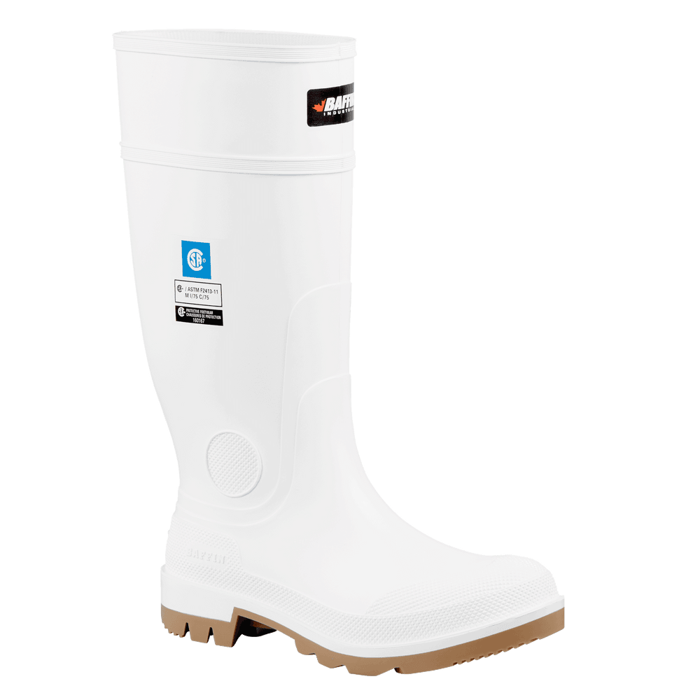 BAFFIN'S BULLY (Safety Toe) | Men's Boot - White/Amber