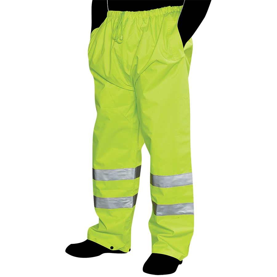 C16920G HIVIZGARDÖ RAIN PANTS - Hi-vis Green
