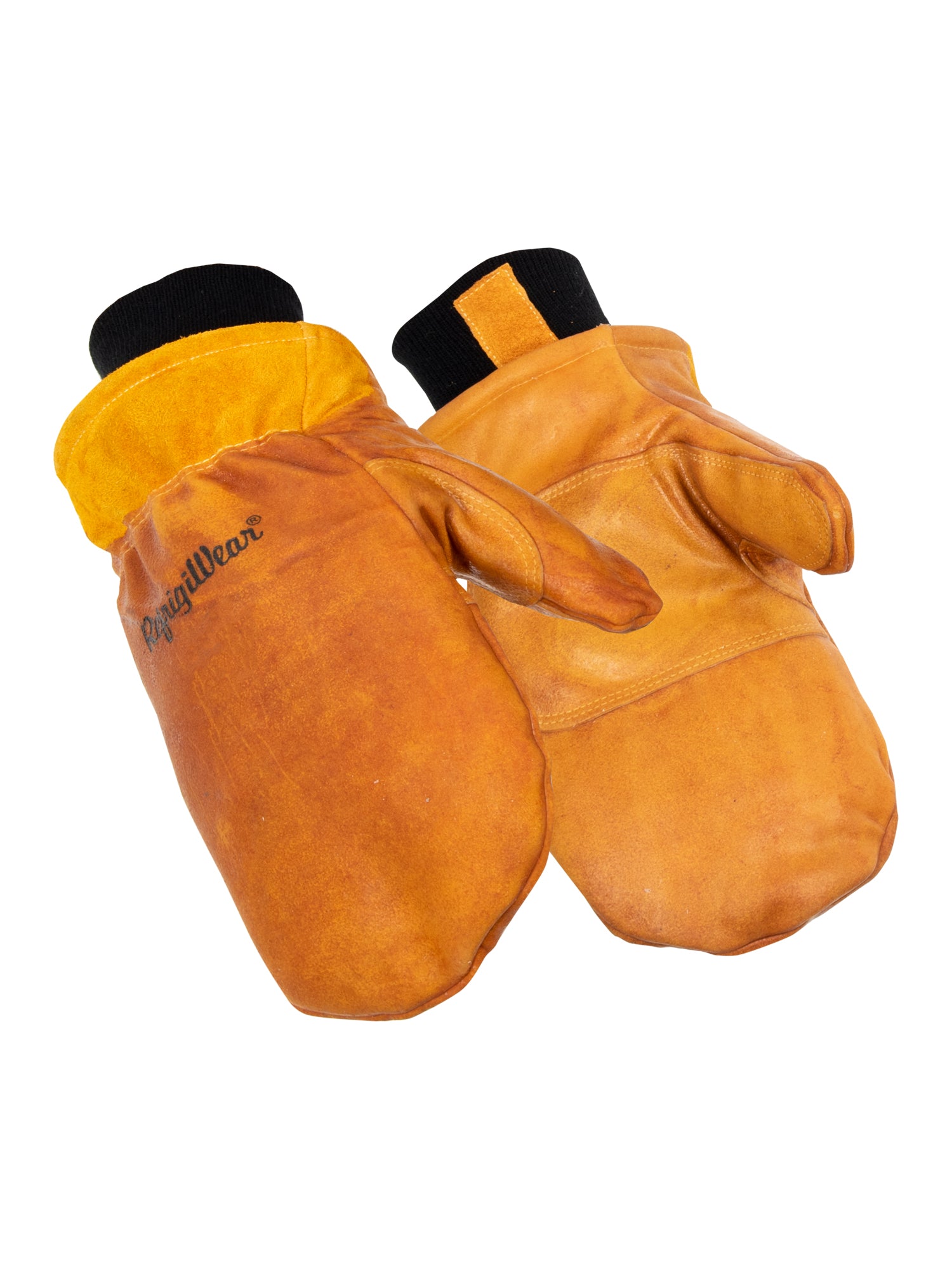Refrigiwear D317 Dipped Leather Mitt Gold