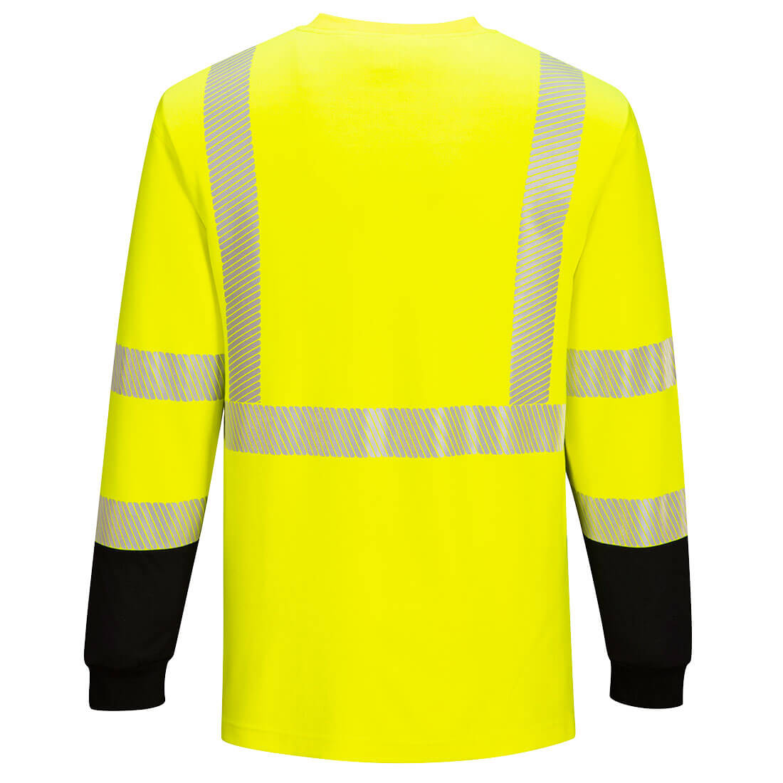 Portwest FR709 FR Hi-Vis 2-Tone Crew - Yellow/Black
