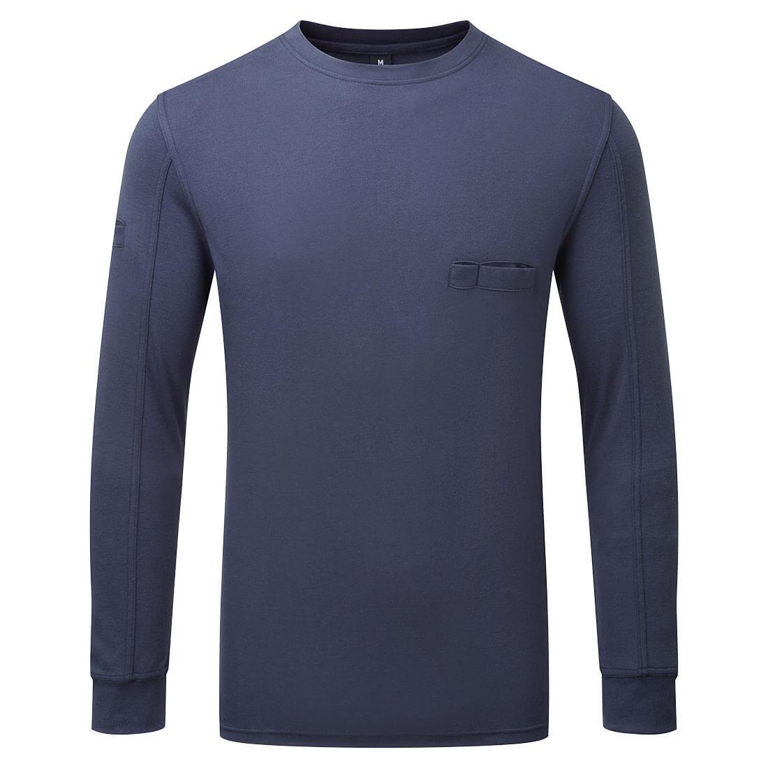 Portwest FR727 - Bizflame Knit Women's FR Crew Neck Navy