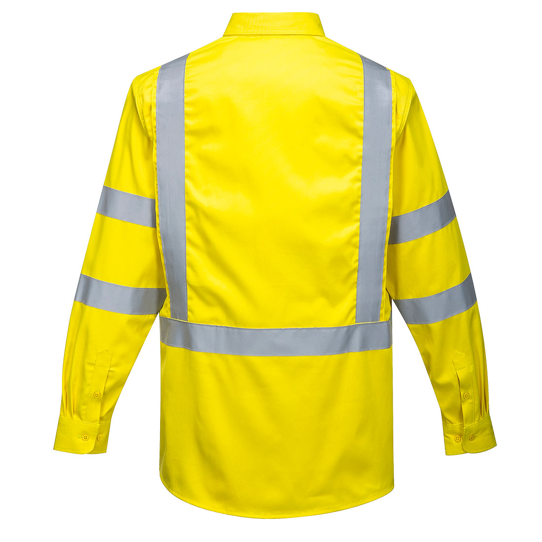 Portwest FR95 Bizflame 88/12 FR Hi-Vis Shirt - Yellow