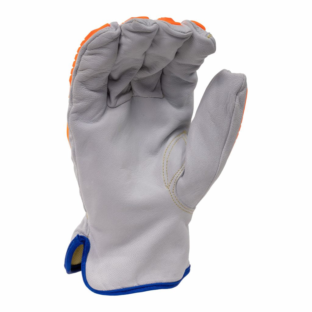General Work Products PS360 Series Cut Resistant Gloves ANSI A6 Goat Leather TPR Impact 1 PR