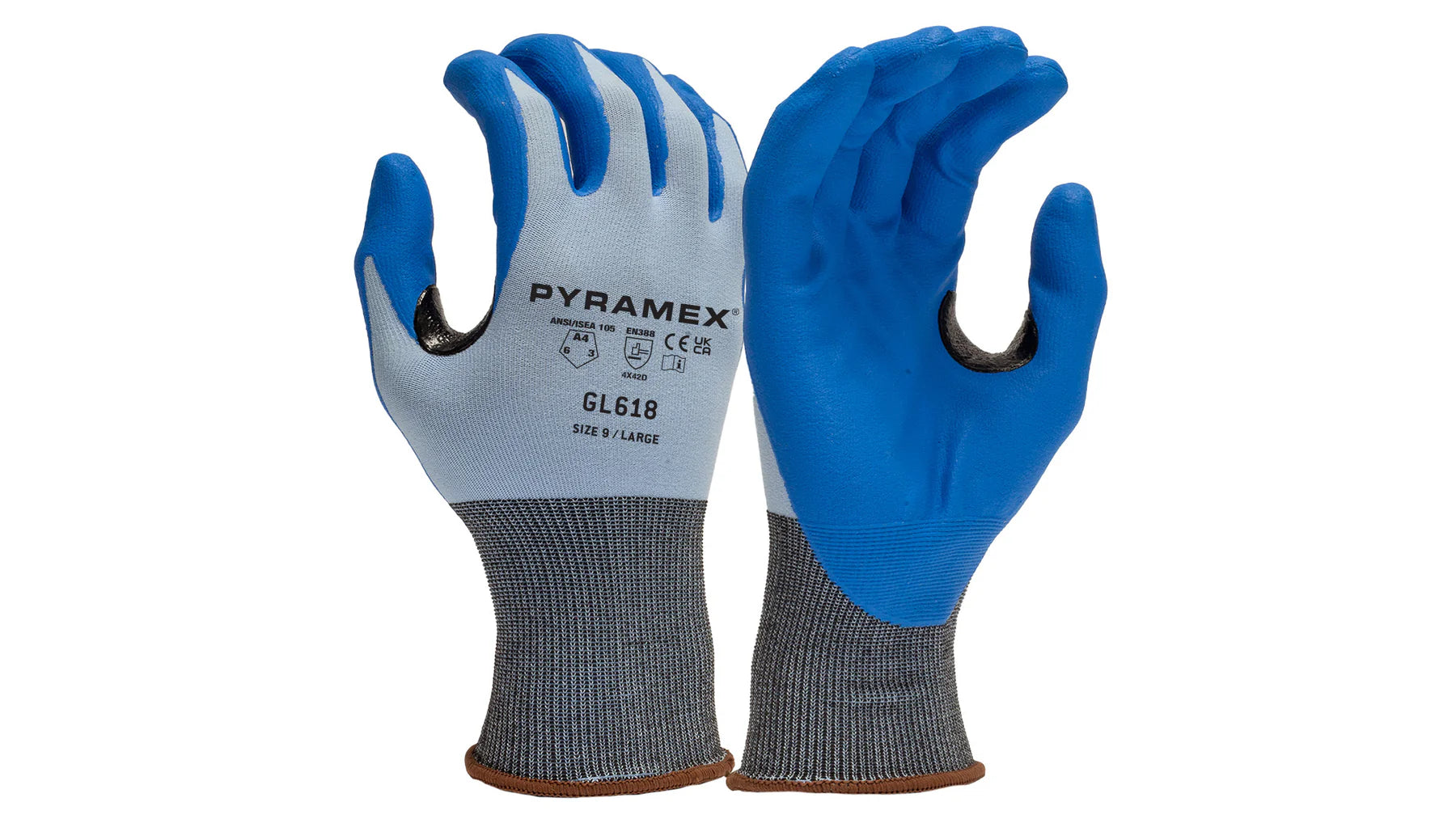 Pyramex GL618 - Micro-Foam Nitrile Glove 12/PK