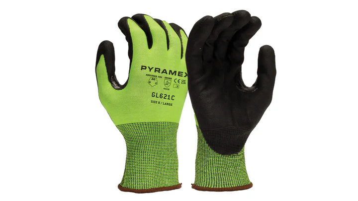 Pyramex GL621C - Micro-Foam Nitrile A5 Cut Glove 12/PK