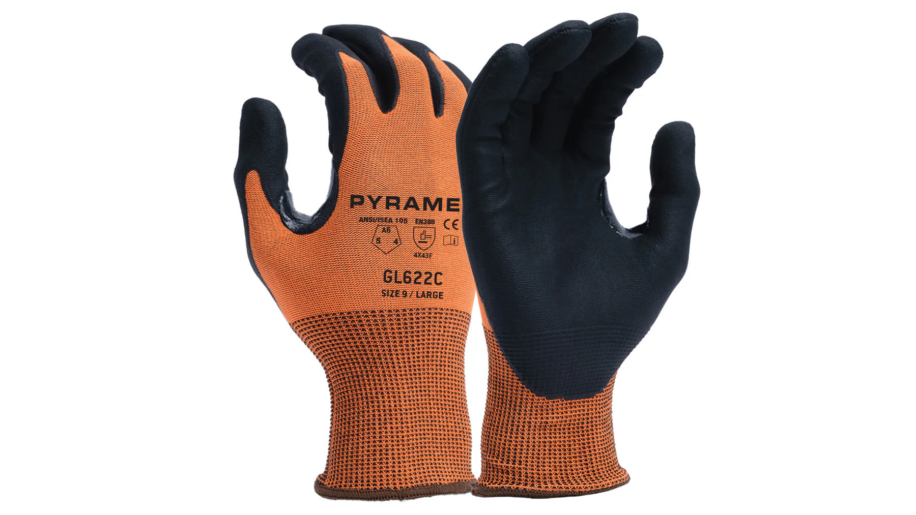 Pyramex GL622C - Micro-Foam Nitrile A6 Cut Glove 12/PK