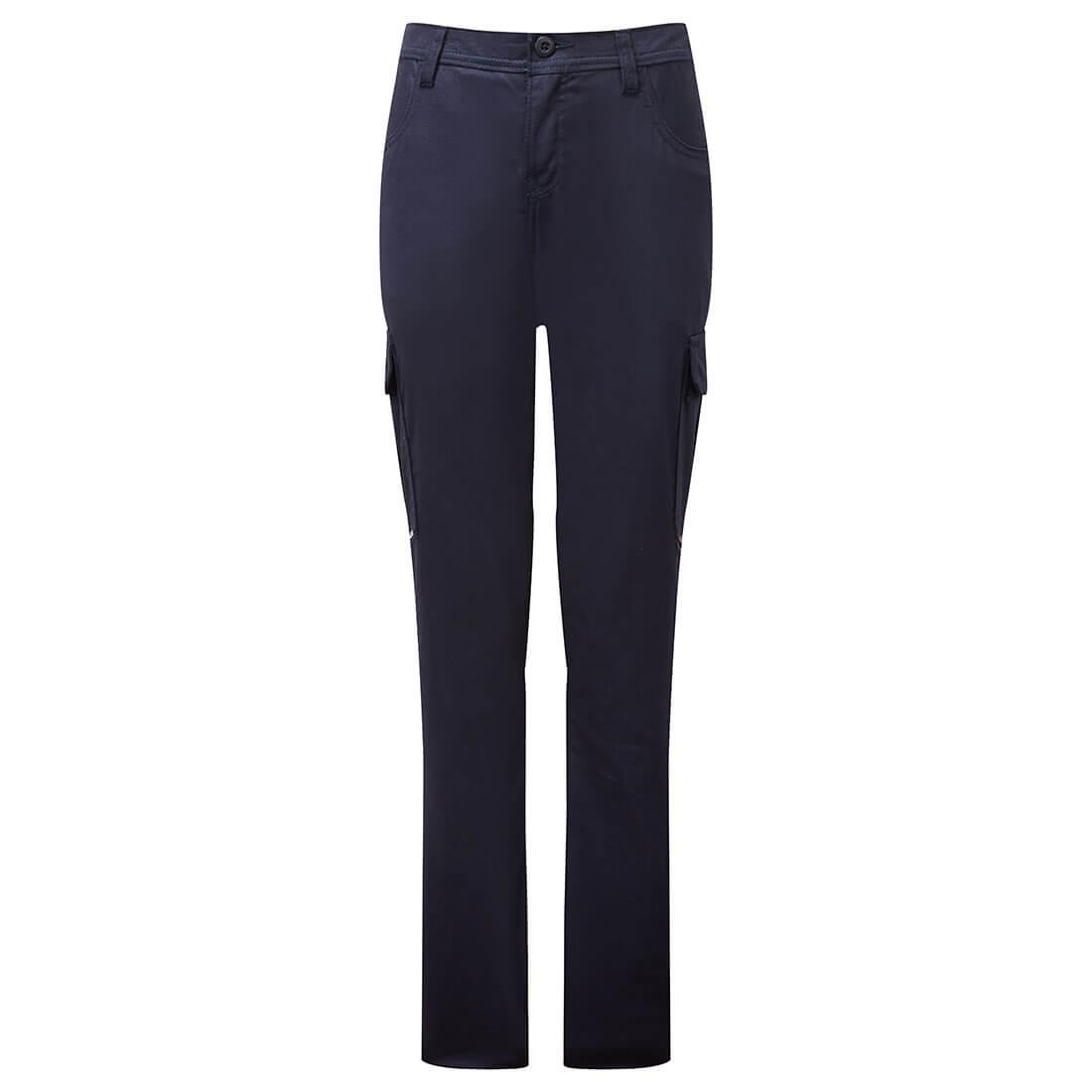 Portwest IUP671 - Women's Ultrasoft 7oz Deluxe Cargo Pants Navy