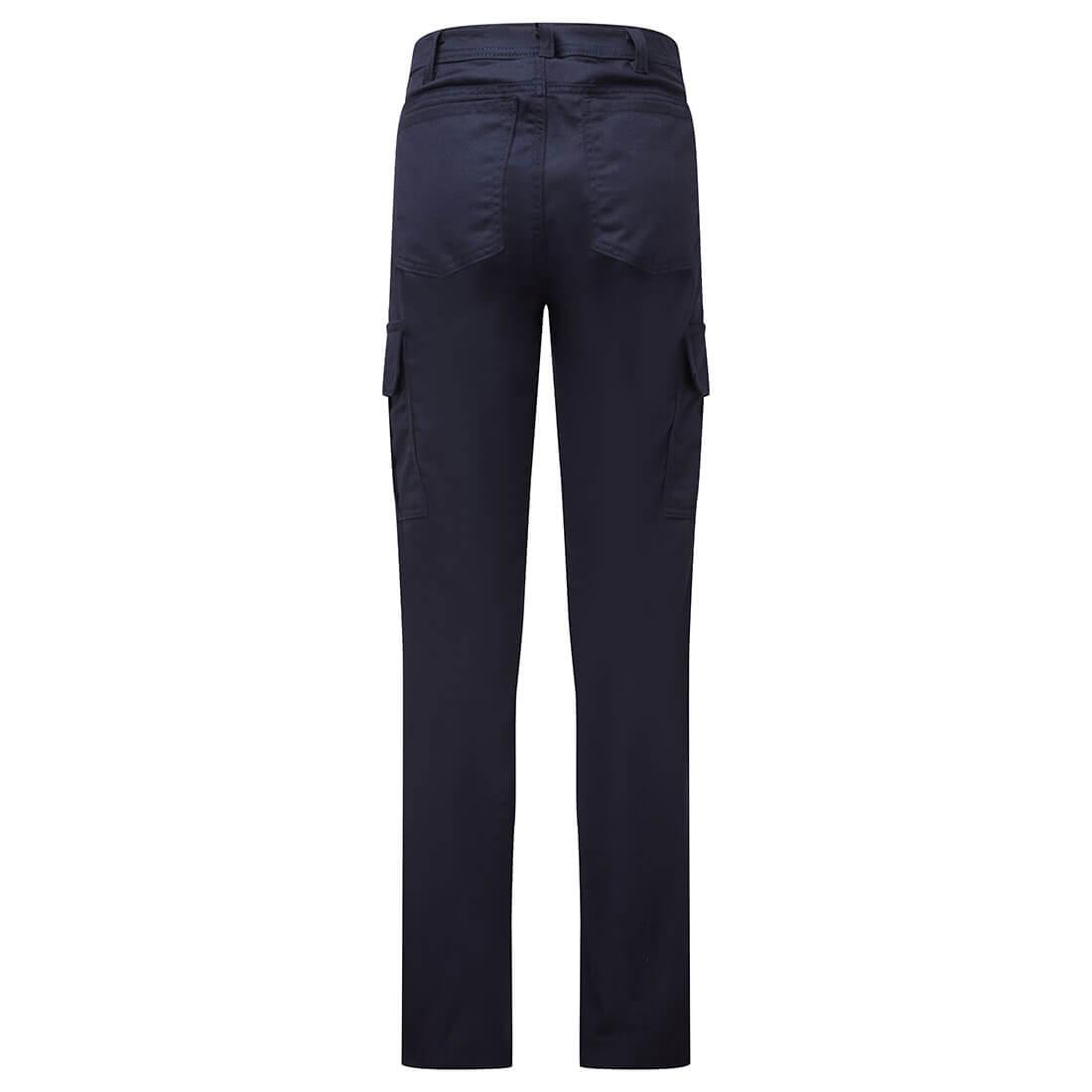 Portwest IUP671 - Women's Ultrasoft 7oz Deluxe Cargo Pants Navy