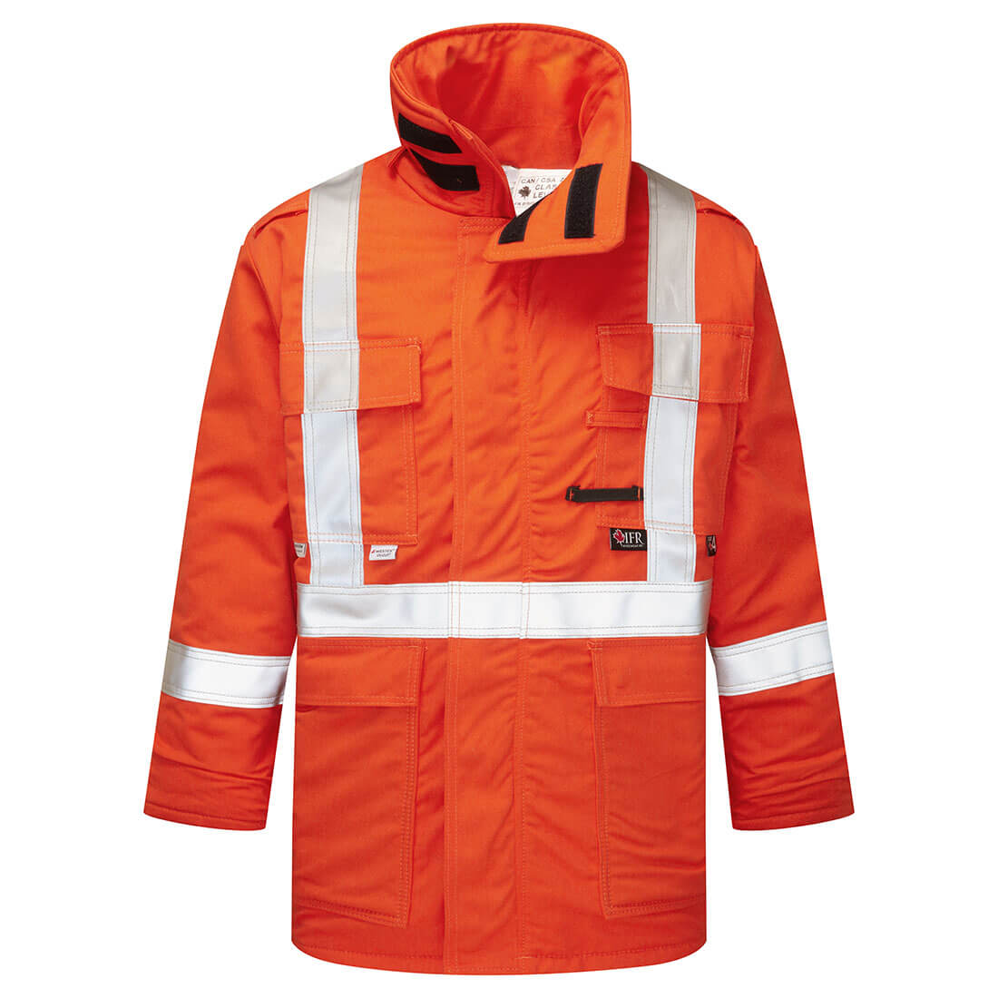 Portwest IUS515 - Ultrasoft 9oz Hi-Vis Insulated Parka Orange