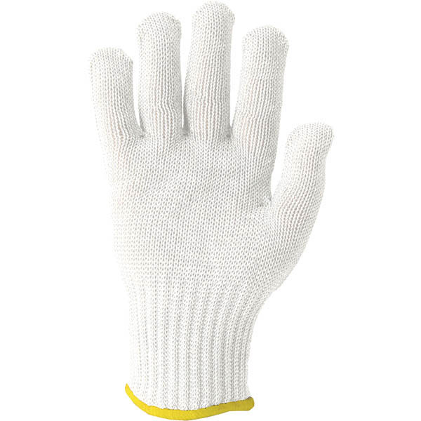 Whizard Knifehandler White Glove 6/Pk