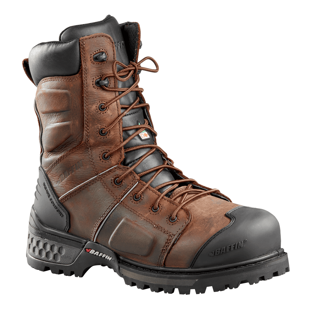BAFFIN'S MONSTER 8" (Safety Toe & Plate) | Men's Boot - Brown