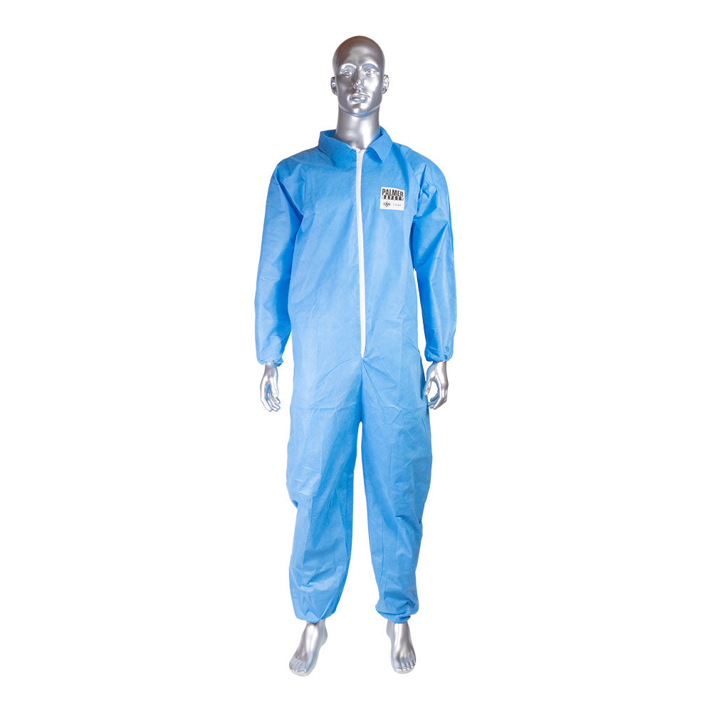 General Work Products PPCB1601 FR Blue Disposable Coveralls 25/CS