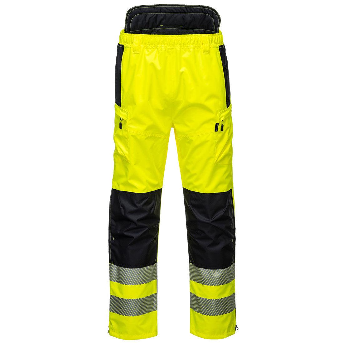 PW3 Hi-Vis Extreme Rain Pants - Yellow/Black