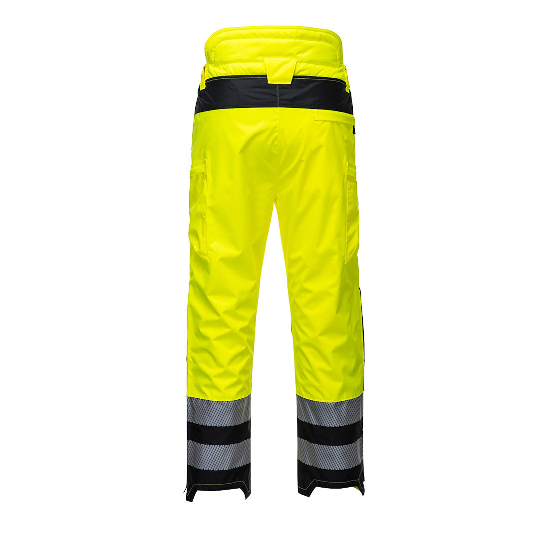 Portwest PW342 Hi-Vis Extreme Rain Pants - Yellow/Black