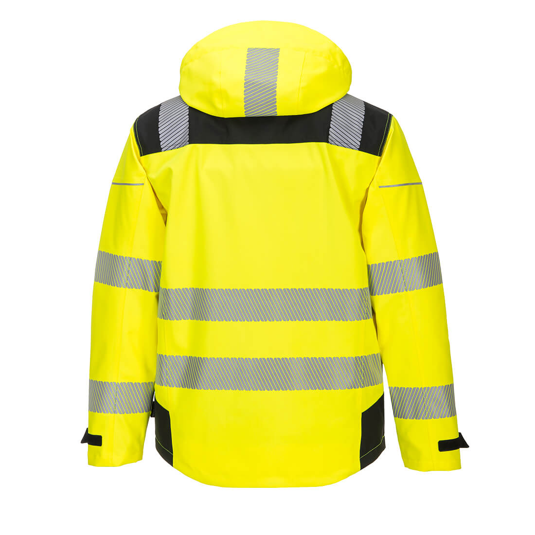 Portwest PW360 Hi-Vis Extreme Rain Jacket - Yellow/Black
