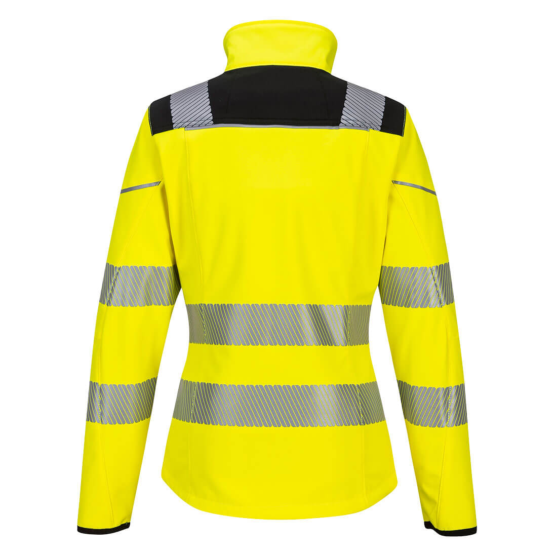 Portwest PW381 Hi-Vis Women's Softshell - Yellow/Black