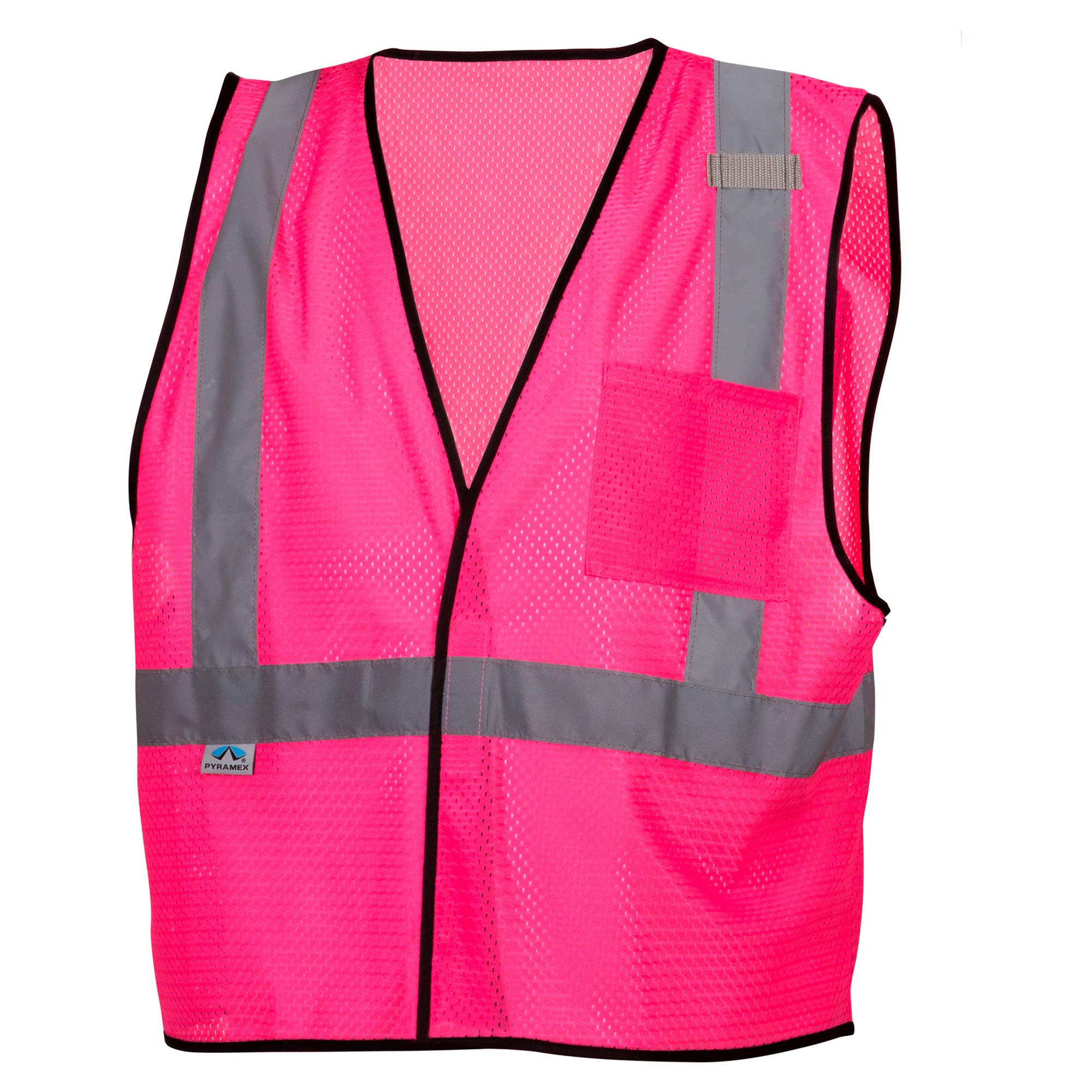 Pyramex RV1270 Non-ANSI Mesh Safety Vest - Pink 12/PK