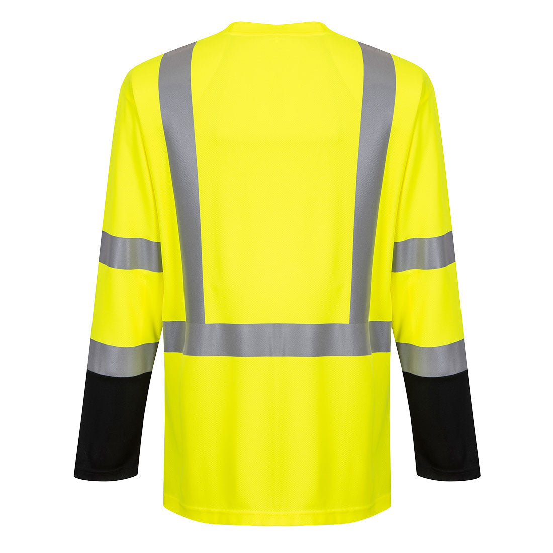 Portwest S398 Laguna Long Sleeve T-Shirt - Yellow/Black