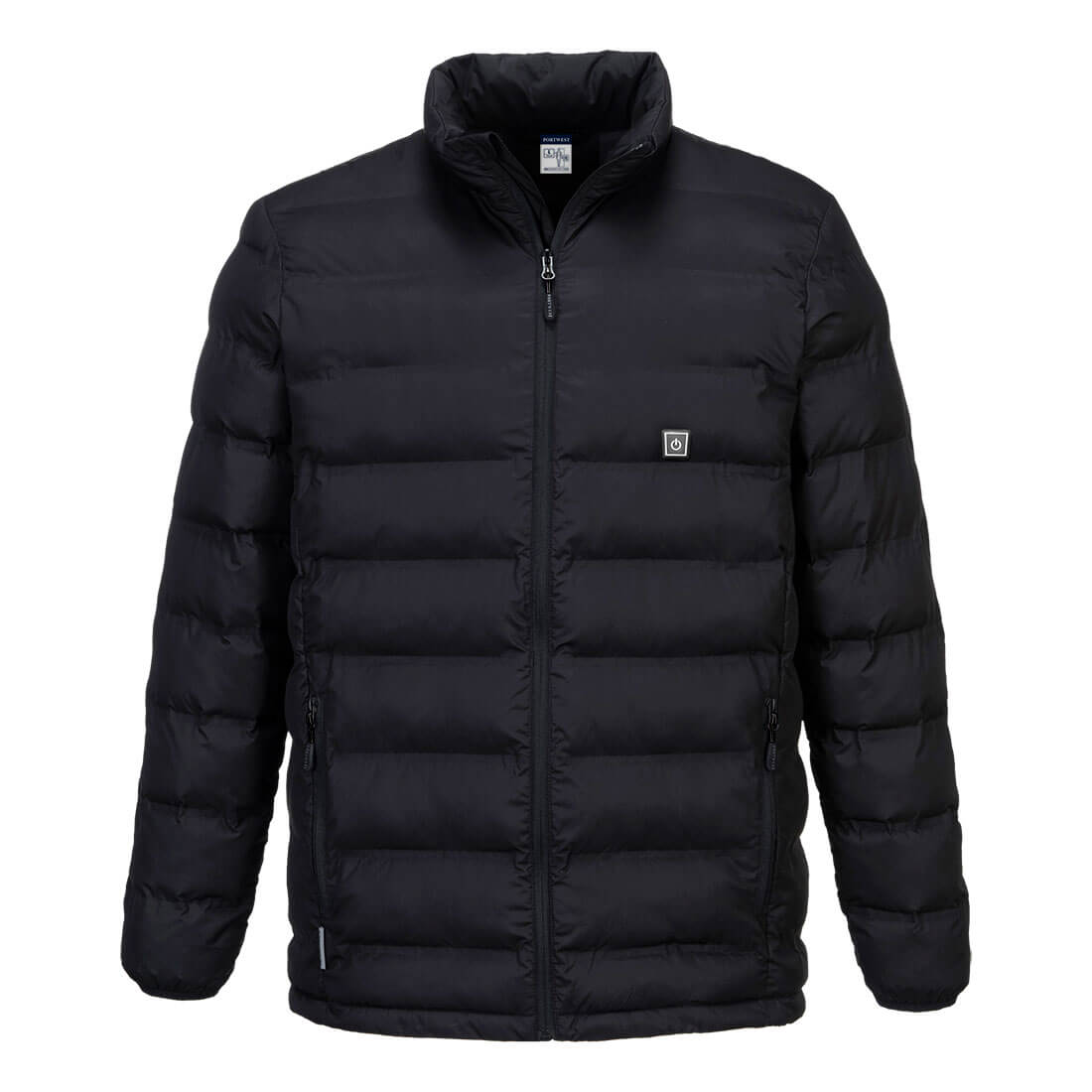 Portwest S557 - Ultrasonic Heated Tunnel Jacket Black