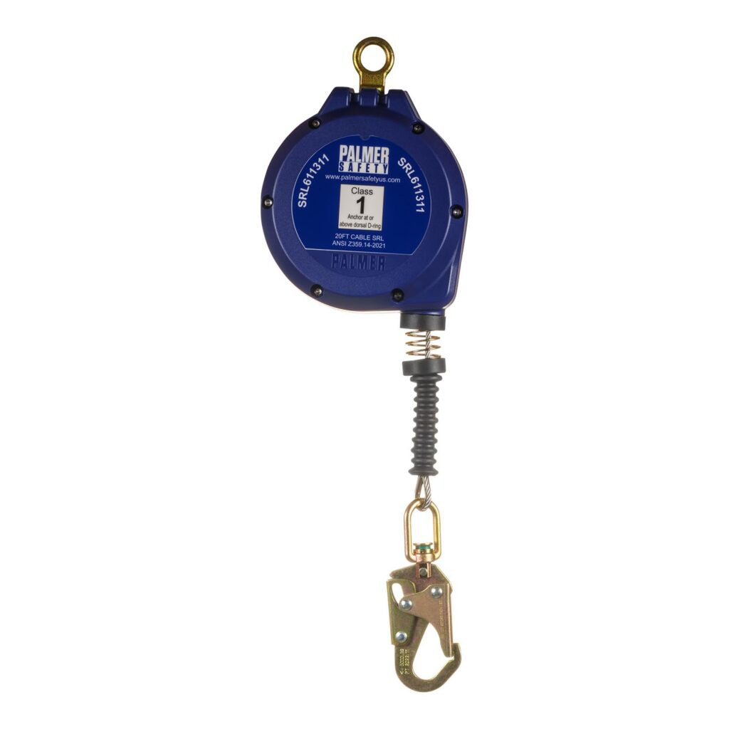 SRL611311 BEAST™ Series 20’ SRL Galvanized Cable with Small Hook