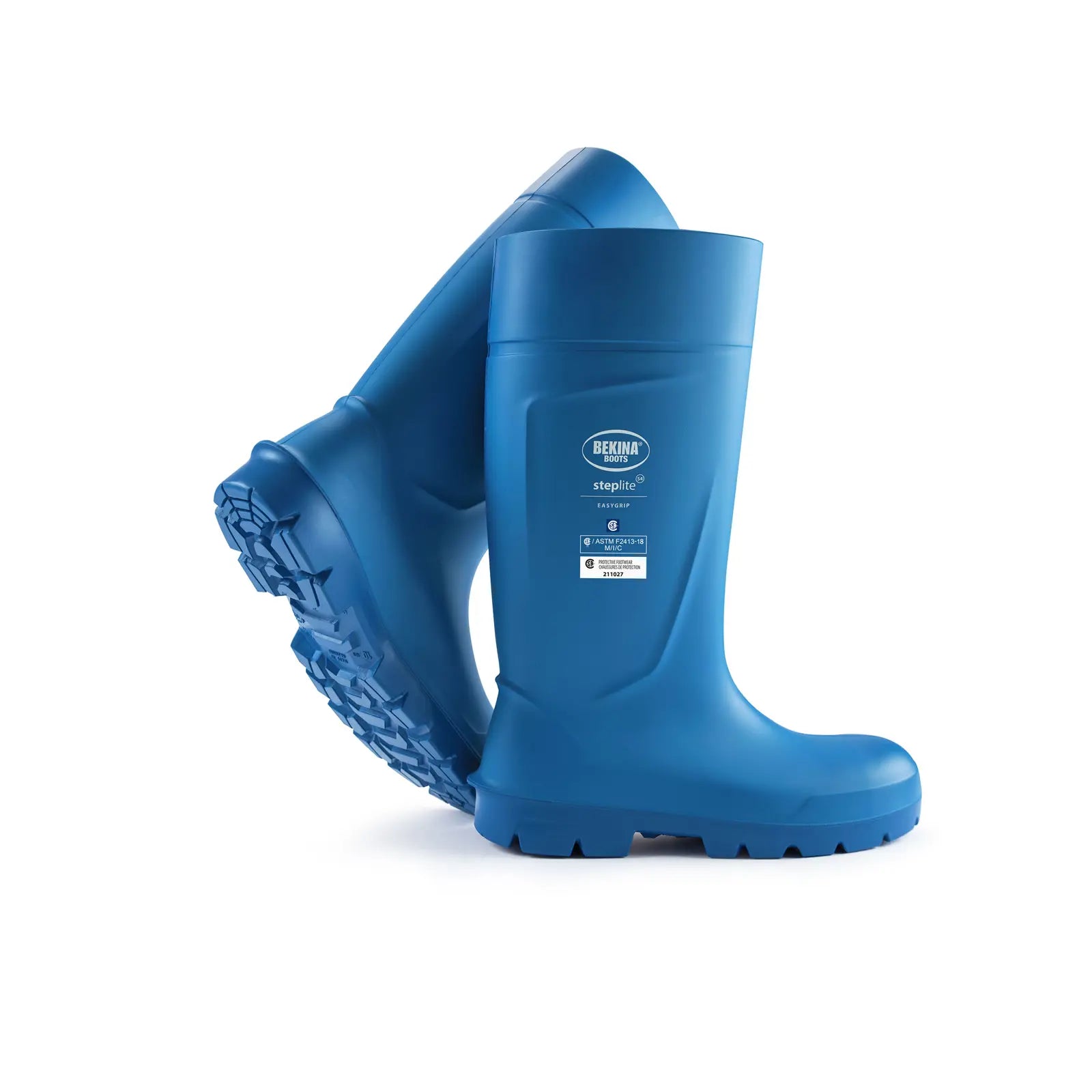XAN3P/5353 StepliteX SolidGrip, Steel Toe Cap, Blue-Blue