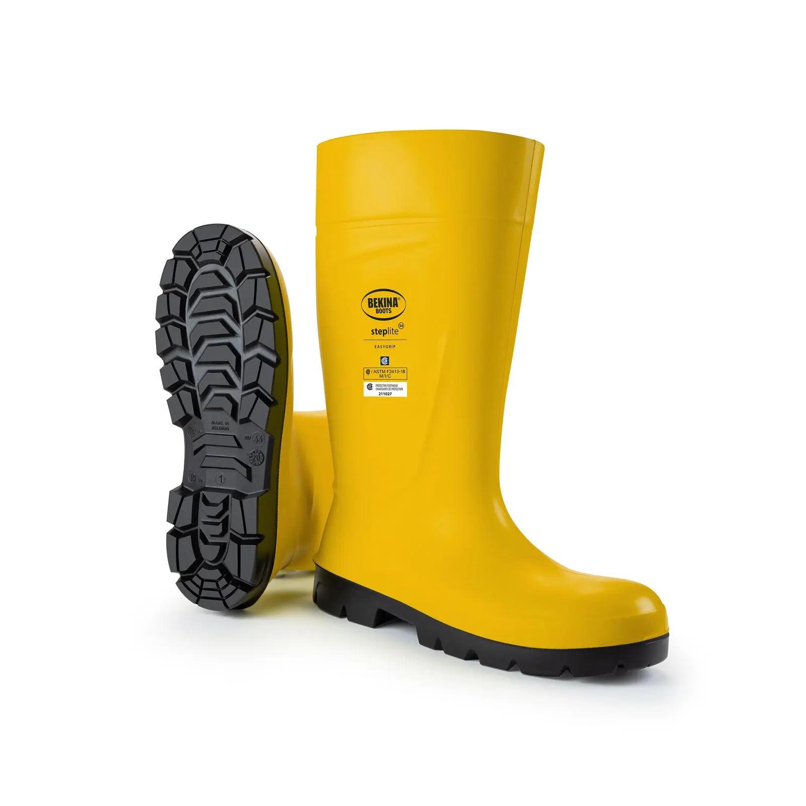 PAN3P/2080 Steplite Easygrip, Steel Toe Cap, Yellow-Black