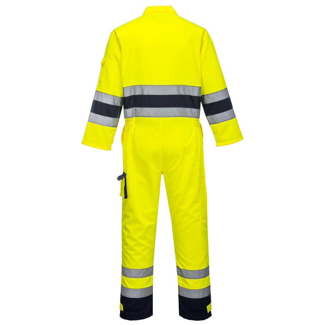 Portwest TX55 Nantes Hi-Vis Coverall - Yellow/Navy