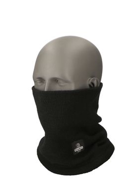 Refrigiwear 50RBLKOSA Knit Neck Gaiter Black