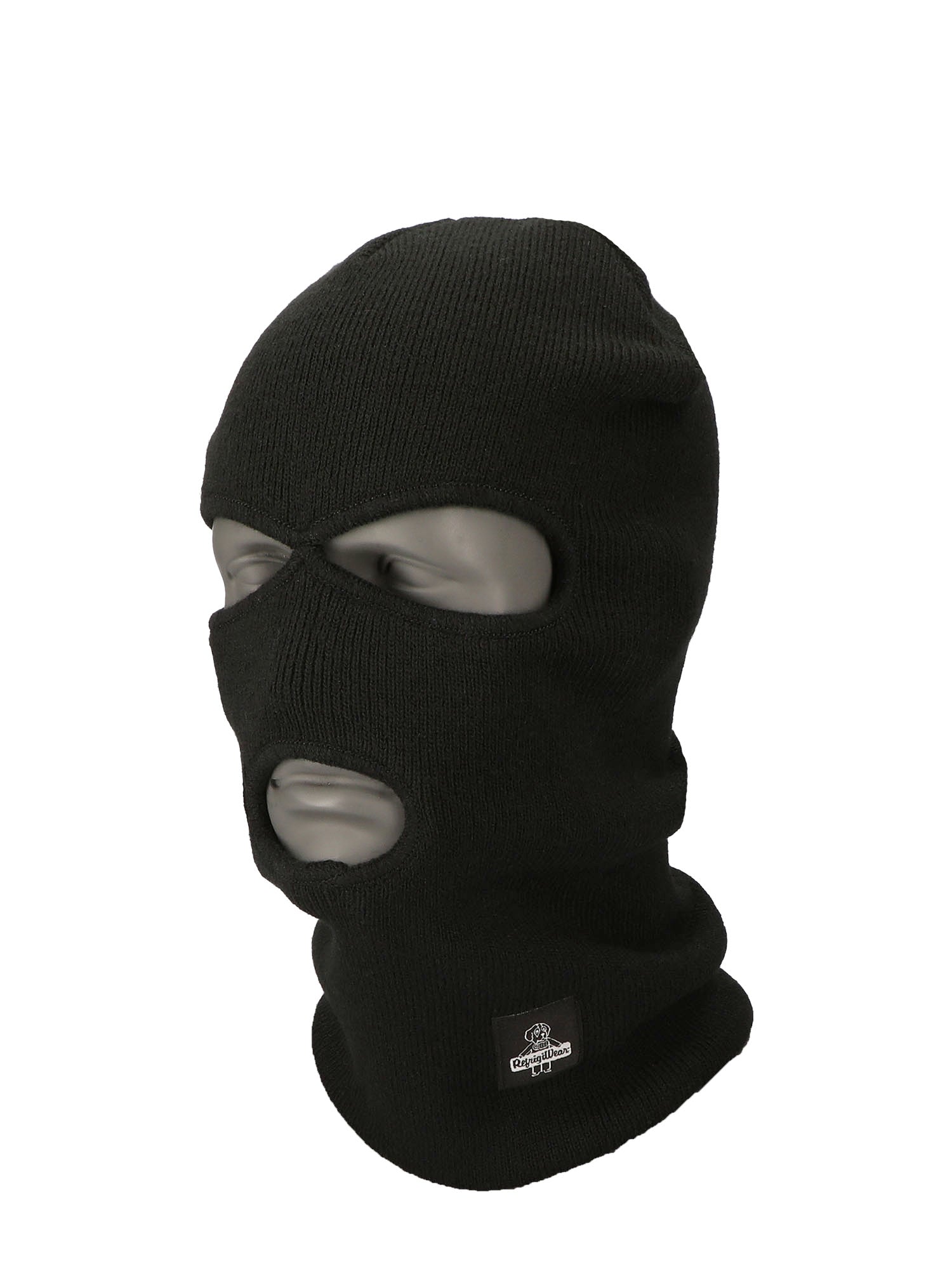 Refrigiwear 51RBLKOSA 3 Hole Mask Black