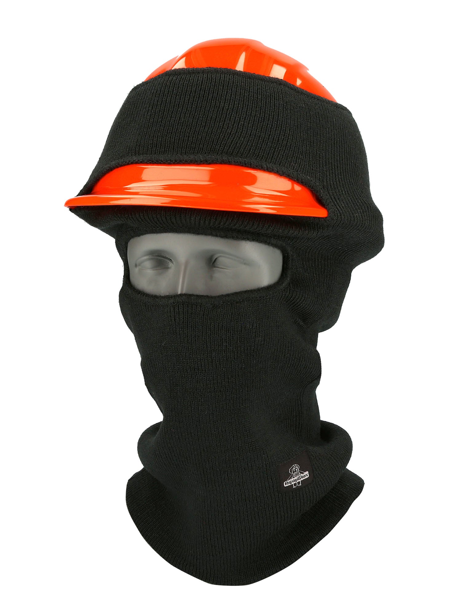 Refrigiwear 67RBLKOSA Hard Hat Balaclava Black