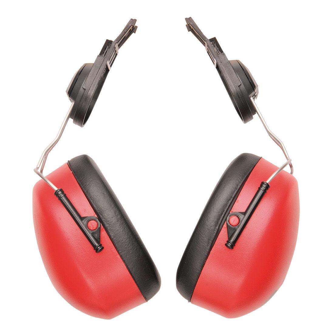 Endurance Clip-On Ear Muffs - Red