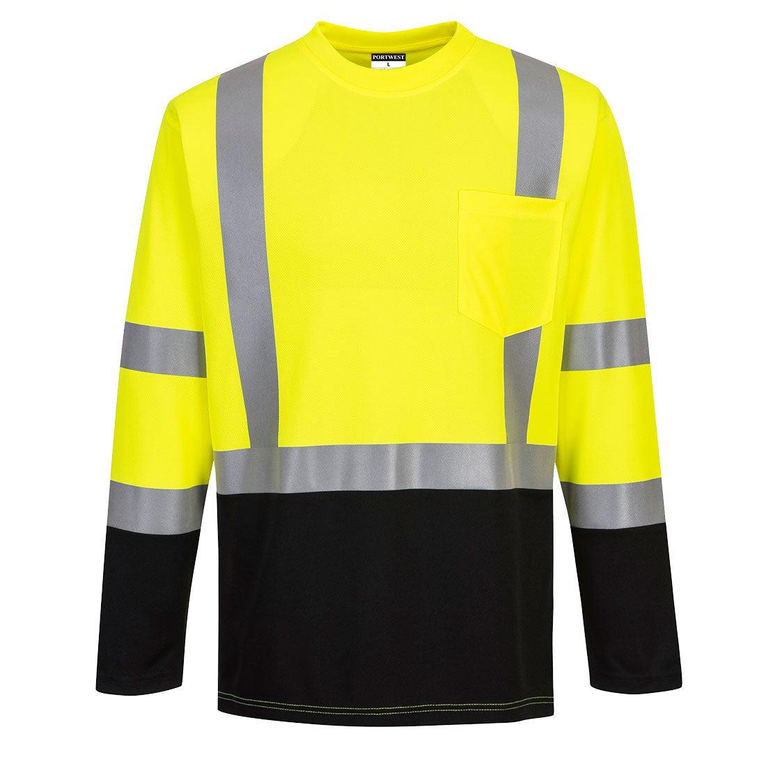 Laguna Long Sleeve T-Shirt - Yellow/Black