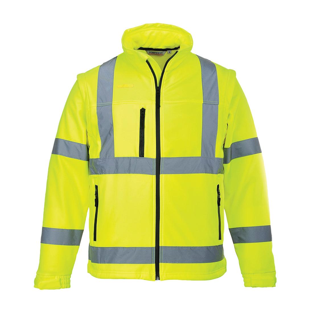 Hi-Vis Softshell Jacket (3L) - Yellow