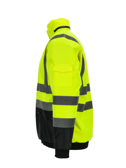 8200 HiVis Waterproof Bomber Jacket Lime