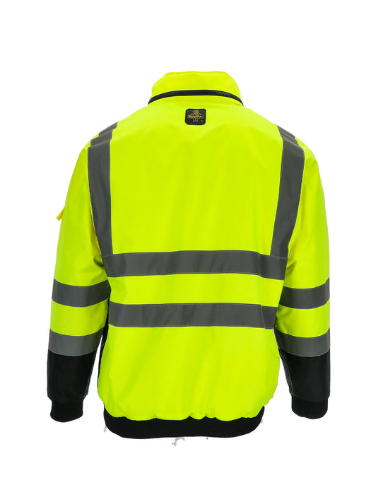 8200 HiVis Waterproof Bomber Jacket Lime