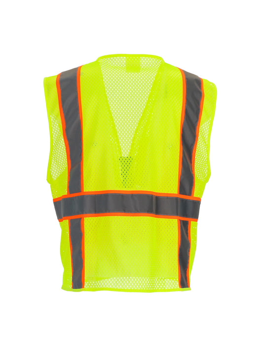 8999 Safety Vest with Pockets & Radio Loop Lime