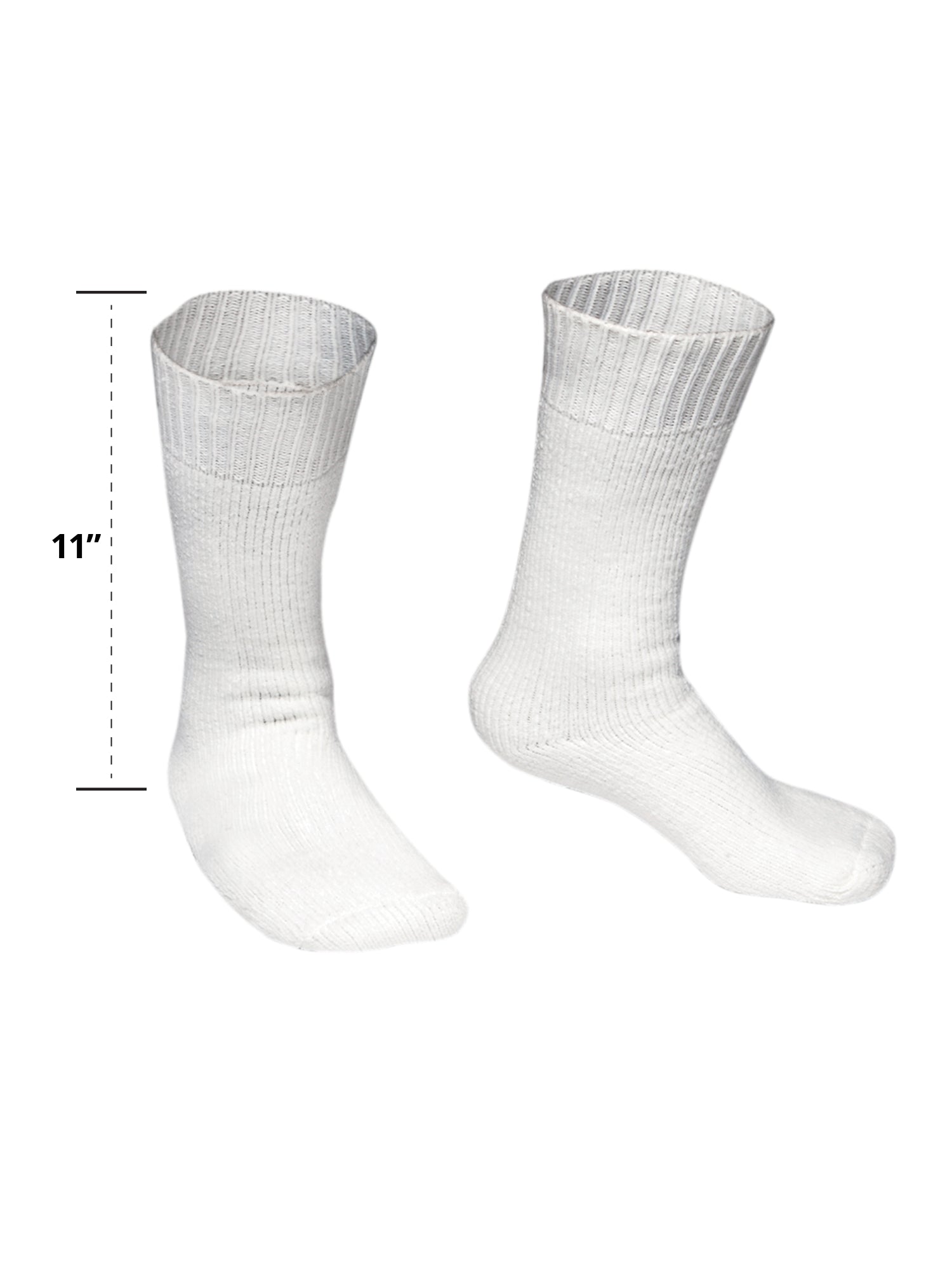 33 Wick Socks White